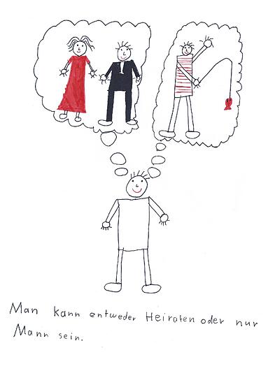 Witzige Einsichten und kleine Wahrheiten: Einige Sprüche hat Cordula Weidenbach von befreundeten Kindern (ab 5 Jahren) illustrieren lassen.