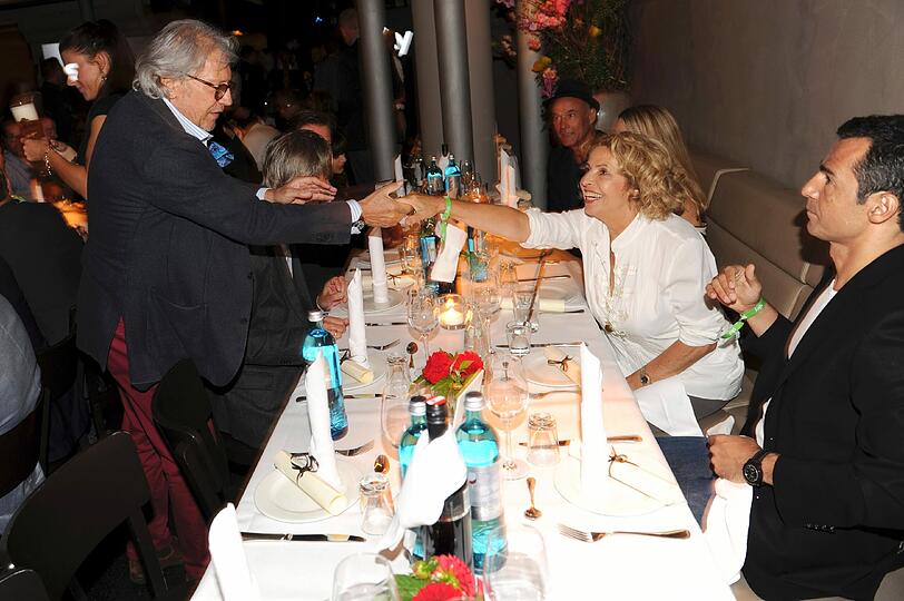 Bernd Herzsprung, Michaela May und Bernd Schadewald, Erol Sander