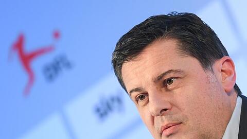 Angespannt: DFL-Boss Christian Seifert.