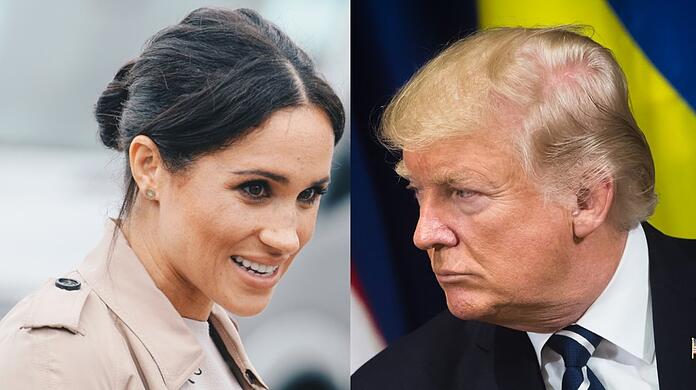 Donald Trump hat einiges an Herzogin Meghan auszusetzen.