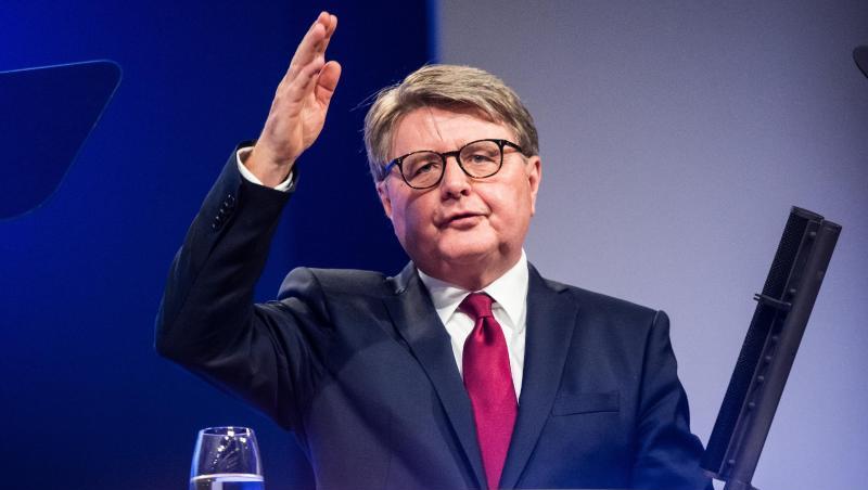 Deutsche-Börse-Chef Theodor Weimer spricht auf der Hauptversammlung des Unternehmens in Frankfurt am Main. Deutsche-Börse-Chef Theodor Weimer spricht auf der Hauptversammlung des Unternehmens in Frankfurt am Main.