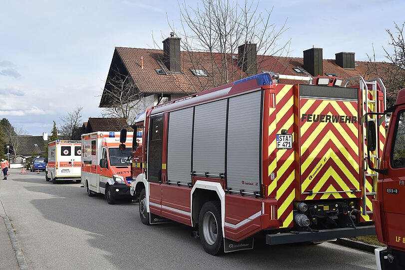 In Aufhausen kam es am Dienstag zu einem Brand eines Wohnhauses.