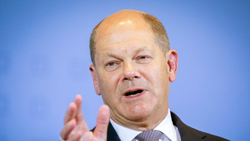 Olaf Scholz (SPD), Bundesminister der Finanzen, spricht auf einer Pressekonferenz. Foto: Kay Nietfeld/Archivbild Olaf Scholz (SPD), Bundesminister der Finanzen, spricht auf einer Pressekonferenz. Foto: Kay Nietfeld/Archivbild