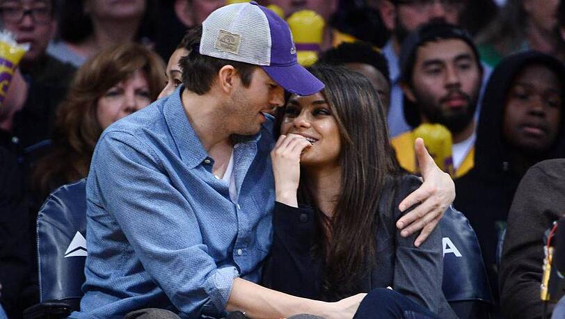 Weitere Bilder des Promi-Pärchens Mila Kunis und Ashton Kutcher.