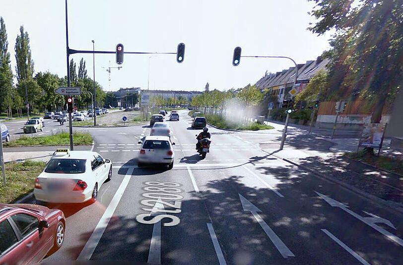 Bei erlaubtem Tempo 50 war auf der Effnerstraße immer noch rund ein Drittel zu schnell dran.