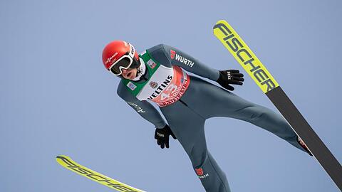 Skispringer Richard Freitag. Foto: Daniel Karmann/dpa