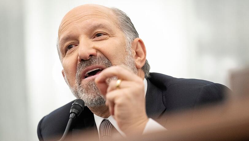 US-Handelsminister Howard Lutnick betont, dass bei den neuen US-Zöllen keine schnelle Kehrtwende zu erwarten sei. (Archivbild)