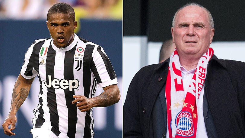 Douglas Costa spricht offen über seinen Abschied vom FC Bayern und die sehr persönliche Kritik von Präsident Uli Hoeneß (rechts). Douglas Costa spricht offen über seinen Abschied vom FC Bayern und die sehr persönliche Kritik von Präsident Uli Hoeneß (rechts).