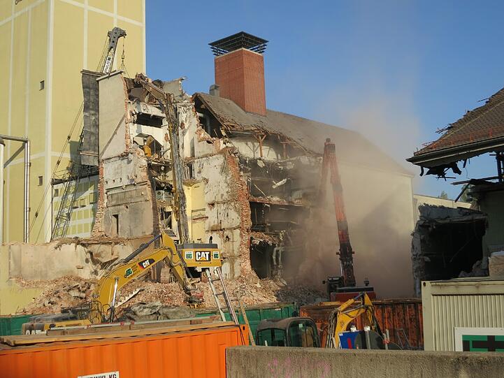 Der Paulaner-Abriss. Die Bilder.