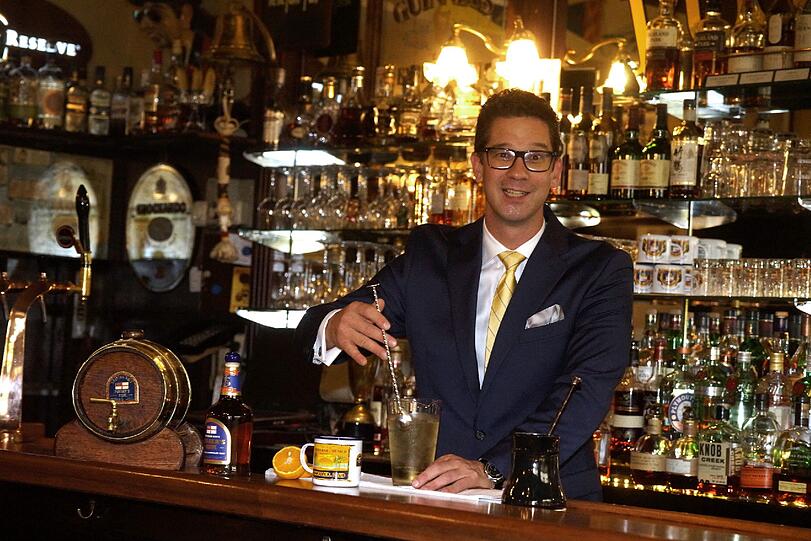 David Deck ist Barman aus Leidenschaft.