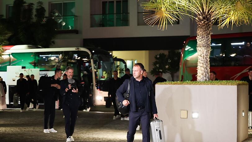 Im Oman gönnt Bundestrainer Hansi Flick seinen Spielern Zeit zum Eingewöhnen.