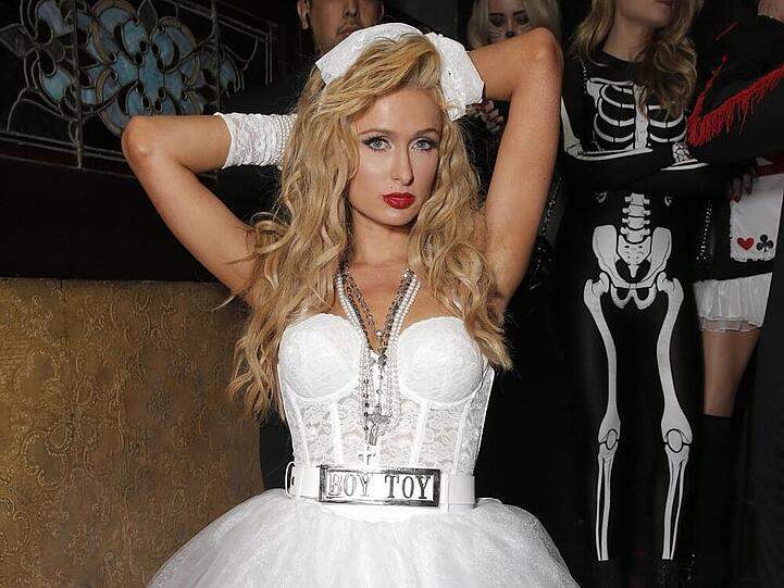 Paris Hilton in ihrem diesjährigen Halloween-Kostüm