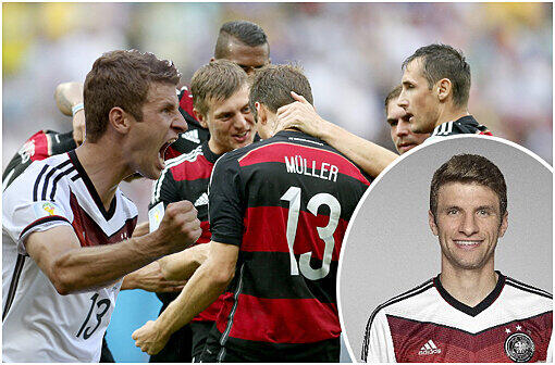 Müller! Müller! Müller! Der Tormaschine der DFB-Elf kann man nicht entkommen.
