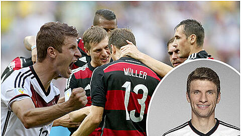 Müller! Müller! Müller! Der Tormaschine der DFB-Elf kann man nicht entkommen.