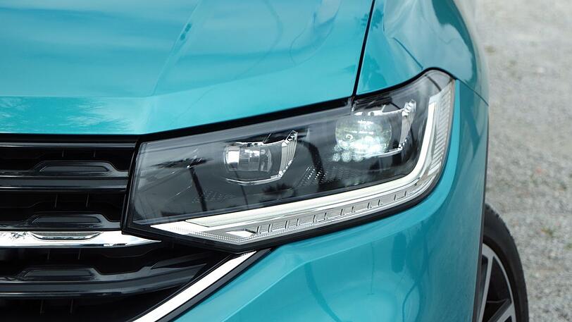 Auf Wunsch gibt es für den T-Cross auch LED-Scheinwerfer.
