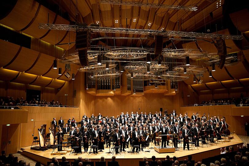 Das Symphonieorchester des Bayerischen Rundfunks im Gasteig.