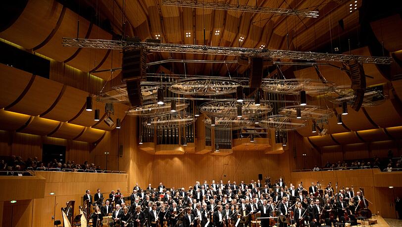 Das Symphonieorchester des Bayerischen Rundfunks im Gasteig. Das Symphonieorchester des Bayerischen Rundfunks im Gasteig.
