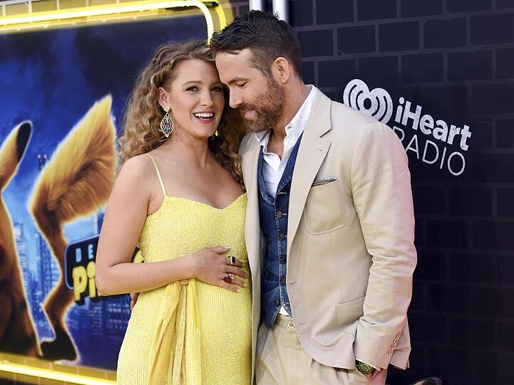 Ryan Reynolds und seine schwangere Frau Blake Lively haben gern Spaß.
