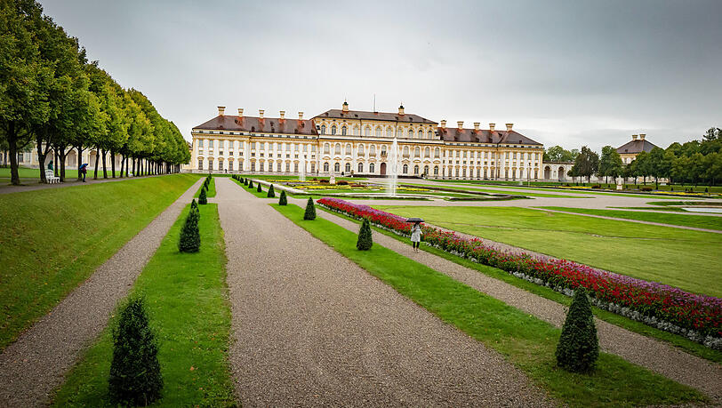 Das Schloss Schleißheim bietet beeindruckende Barockarchitektur, einen weitläufigen Park – und viel mehr Ruhe als Schloss Nymphenburg.