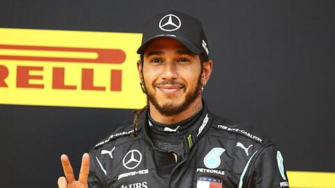 Steht kurz vor seinem siebten WM-Titel: Lewis Hamilton.