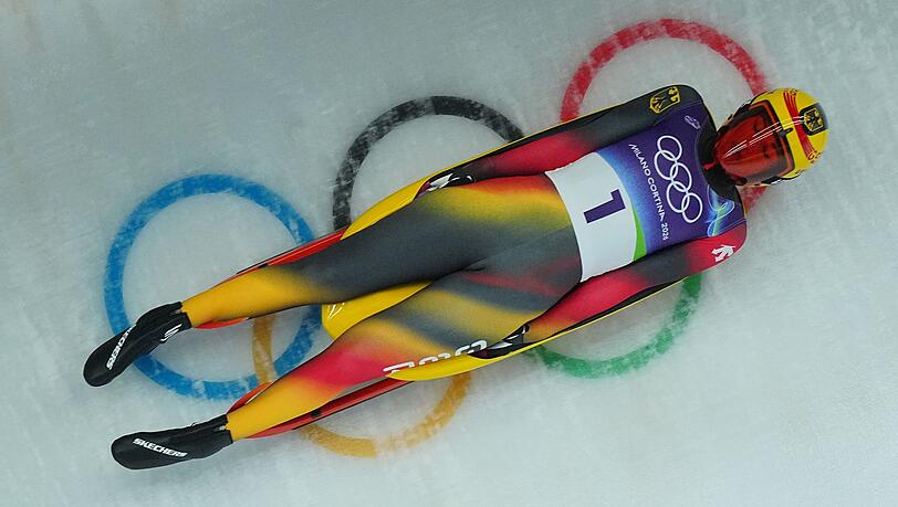 Julia Taubitz siegte nach vier L&auml;ufen in Cortina klar.