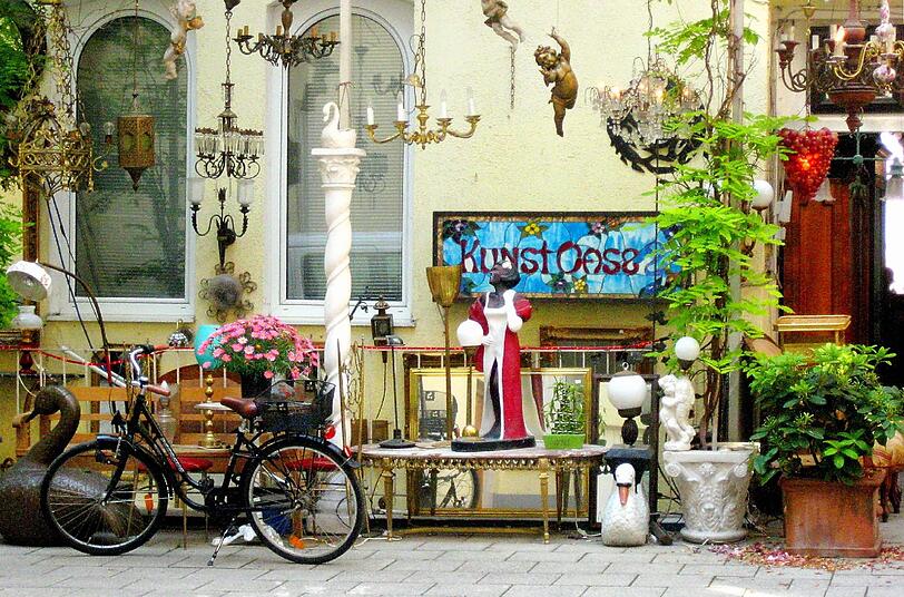 In Schwabing gibt es eine florierende Kunstszene (Symbolbild).