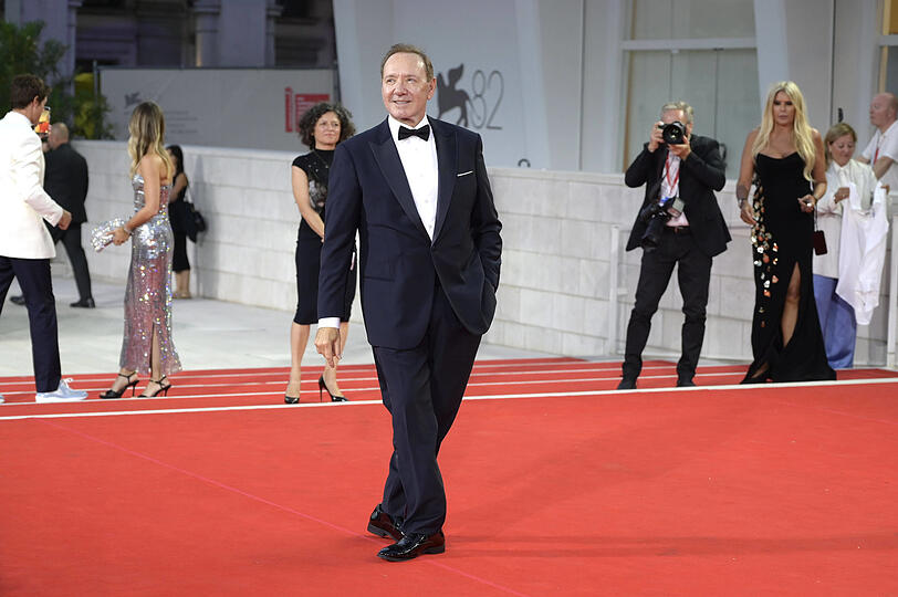 Kevin Spacey bei der Verleihung vom Filming Italy Venice Award bei den 82. Internationalen Filmfestspiele von Venedig im Palazzo del Cinema.