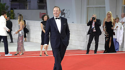Kevin Spacey bei der Verleihung vom Filming Italy Venice Award bei den 82. Internationalen Filmfestspiele von Venedig im Palazzo del Cinema.