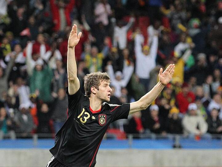 Hat großen Anteil am Erfolg der Nationalmannschaft in Südafrika: Thomas Müller