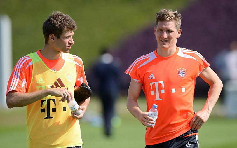 Der FC Bayern am vierten Trainingstag in Doha.