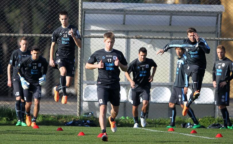 Die Bilder von der Vormittagseinheit am zweiten Tag des Trainingslagers.