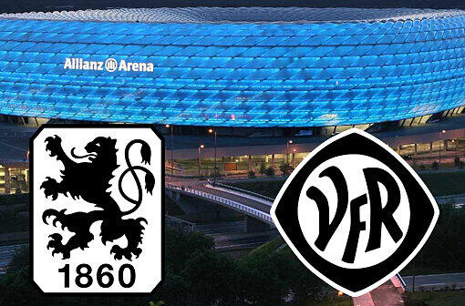 Der TSV 1860 München empfänt den VfR Aalen zum Heimspiel in der Allianz Arena.