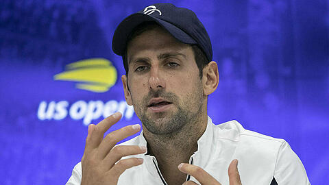 Novak Djokovic wurde von den US Open disqualifiziert.