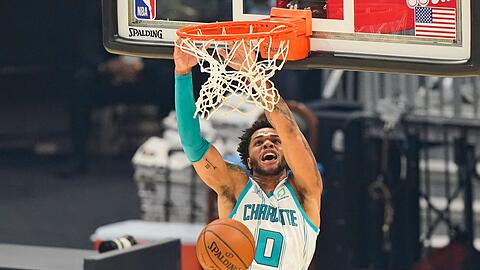 Wurde von der NBA für 30 Spiele gesperrt: Miles Bridges.