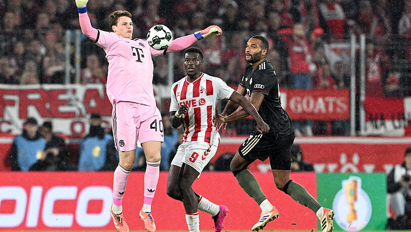 Jonas Urbig überzeugte gegen Köln als mitspielender Torhüter.