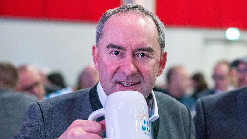 Freie-W&auml;hler-Chef Hubert Aiwanger redet eigentlich immer frei - Redemanuskripte nutzt er praktisch nie.