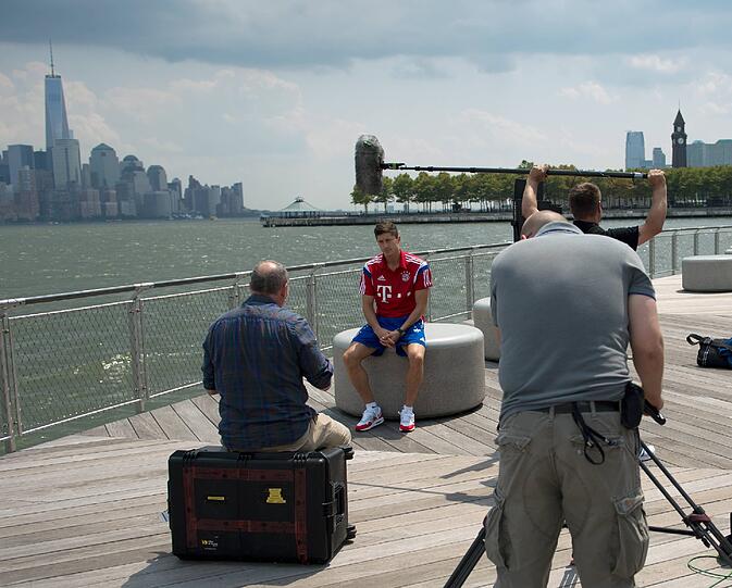 Weitere Bilder von den Bayern-Stars.