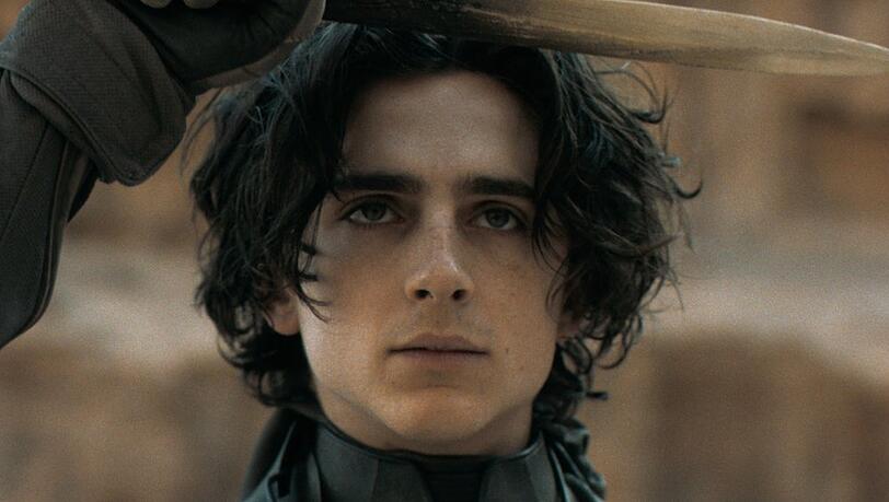 Timothée Chalamet in "Dune".