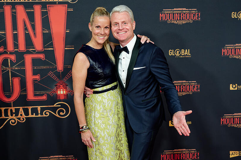 Guido Cantz  und Ehefrau Kerstin Ricker