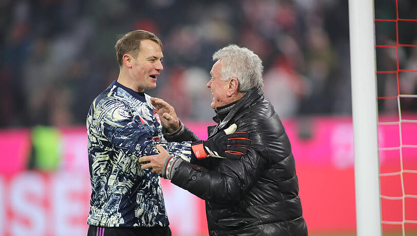 Stützt Manuel Neuer nach seinem Patzer gegen Leverkusen: Bayern-Legende Sepp Maier.