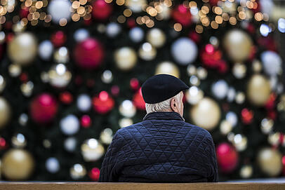 In und um München gibt es viele Ältere Menschen, die die Feiertage allein verbringen müssen.