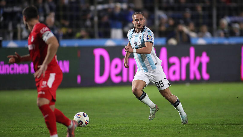Marvin Rittm&uuml;ller vom TSV 1860 gelang erst ein Tor und ein Assist.