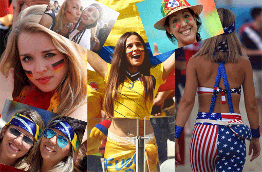 Die heißesten Fans der WM! Einfach Weiterklicken!