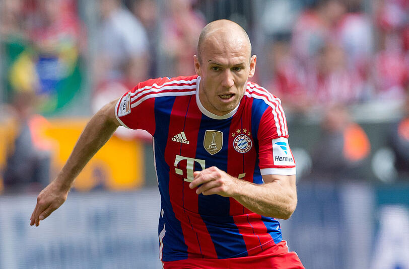 Wieder zurück bei den Bayern: Arjen Robben.