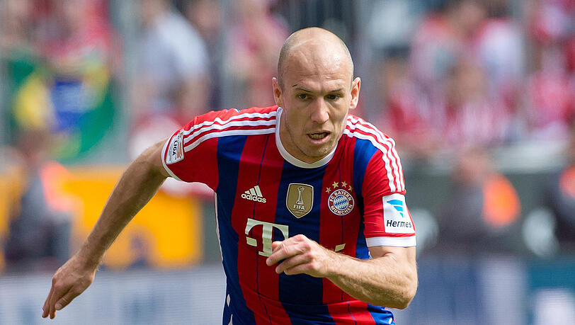 Wieder zurück bei den Bayern: Arjen Robben. Wieder zurück bei den Bayern: Arjen Robben.