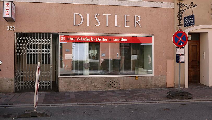 Nach 85 Jahren war Schluss: Wäsche Distler ist in Landshut Geschichte. Nach 85 Jahren war Schluss: Wäsche Distler ist in Landshut Geschichte.