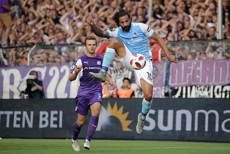 ADRIANO GRIMALDI - NOTE 2: "Sturm-Ochse" Nummer zwei schlich sich eine halbe Stunde lang an, bevor er eiskalt zur Stelle war. Saisontreffer Nummer zwei, dazu der Assist für Lorenz.