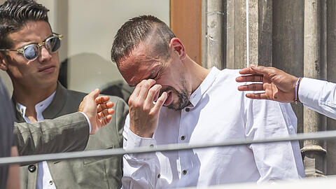 War zwölf Jahre beim FC Bayern: Franck Ribéry (re.).