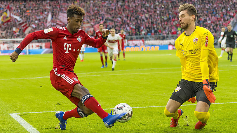 KINGSLEY COMAN, NOTE 3: Auffälligster Bayern-Spieler in der Offensive: Scheiterte nach nettem Tänzchen an Zieler (37.), schoss kurz vor der Pause aus guter Position ans Außennetz (44.). Die letzte Präzision fehlte beim Franzosen. Doch er nähert sich seiner Topform.