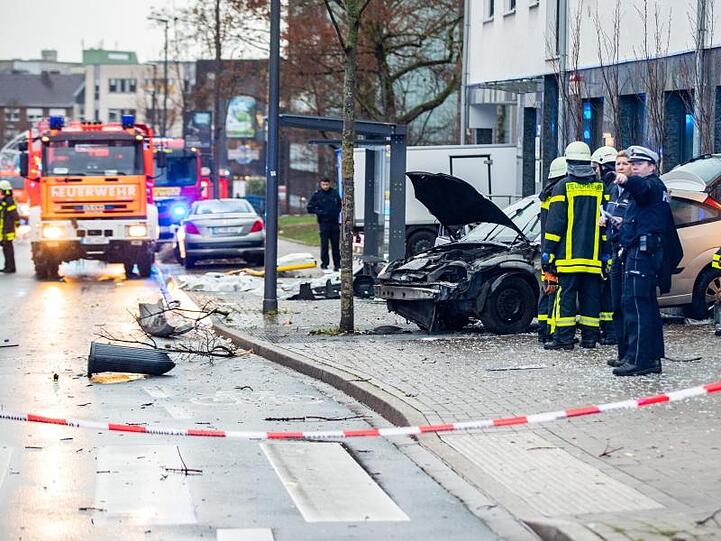 Der Ort des Unglücks in Recklinghausen.